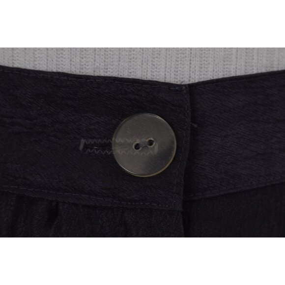 Vintage 90s Charcoal Gray Acetate/Rayon Trousers‎ size S | 26-30 waist - Picture 5 of 10